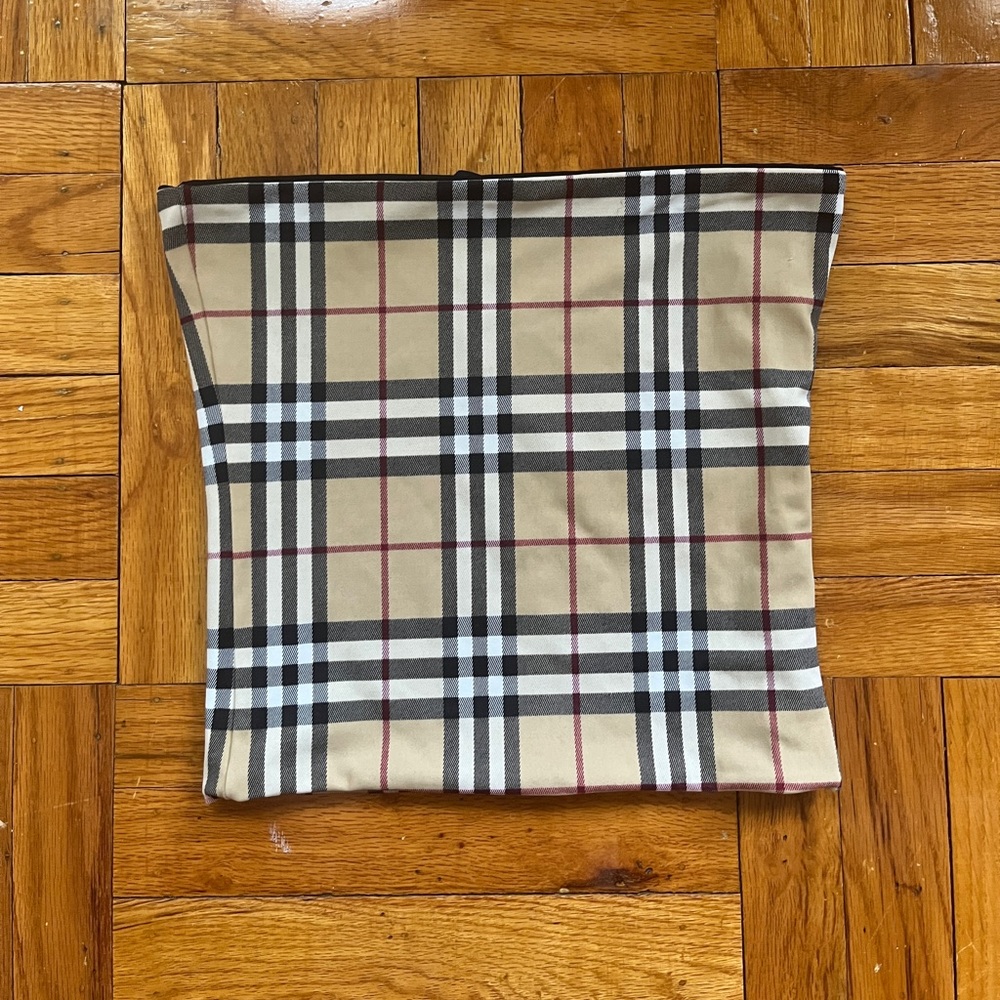 Burberry London Nova Check Tube Top Size Small